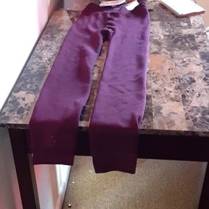 Purple leggings